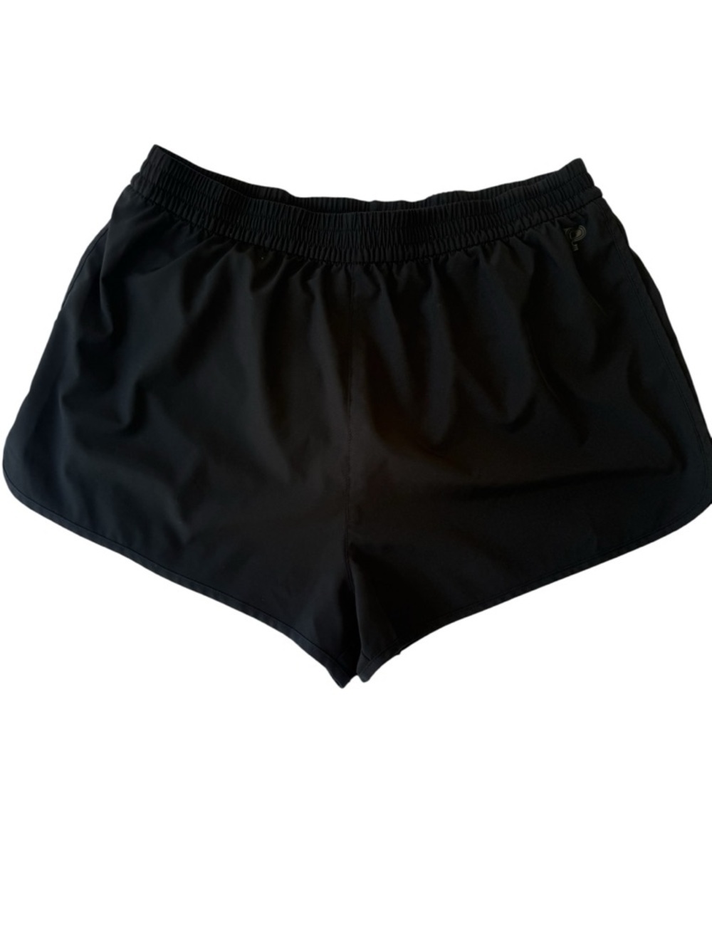 PINK Victoria's Secret Black Athletic Shorts - Easy Run Style Size Large